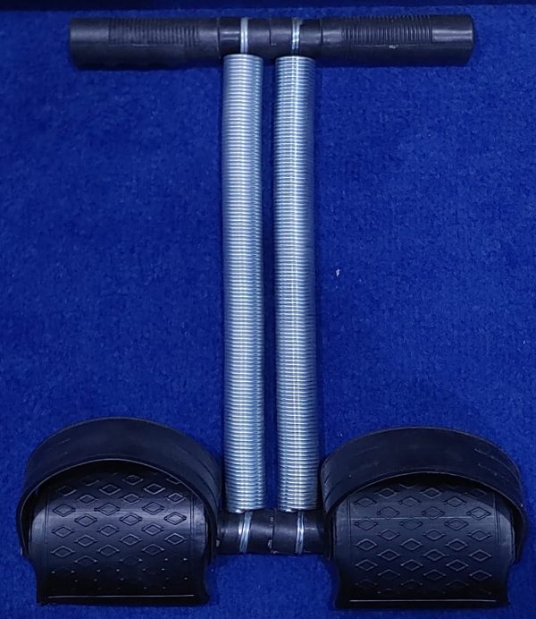 Tummy Trimmer Double Spring Foot Pedal Resistance Band